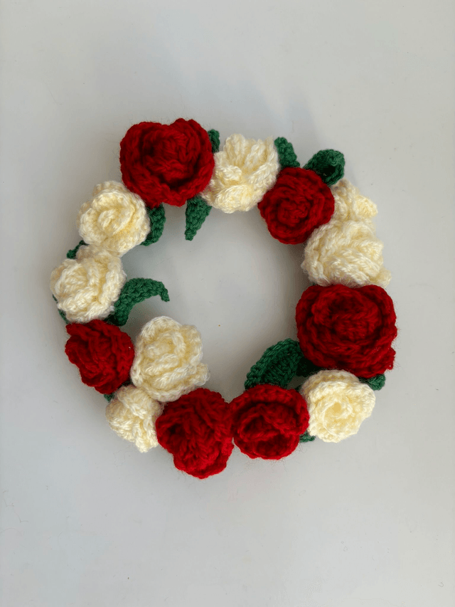 Couronne de Noël - Elégance fleurie