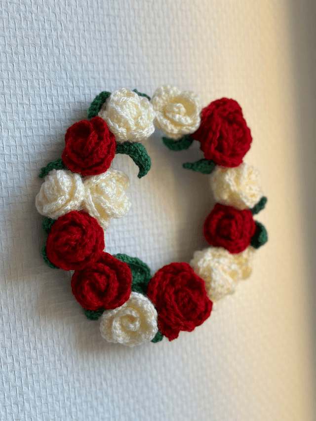 Couronne de Noël - Elégance fleurie