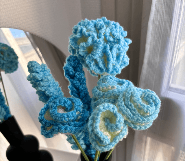 Bouquet Ondine - Fleurs bleus
