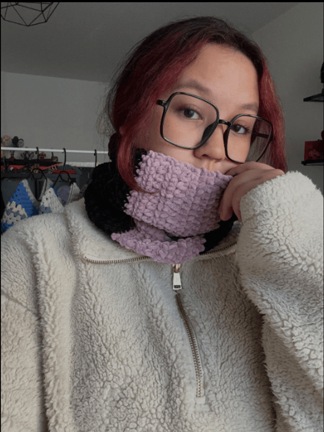 Cache-cou - Kuromi - Taille grand
