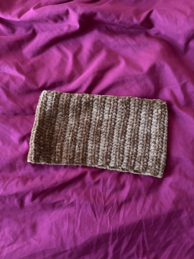 Cache-cou - Marron - Taille petit