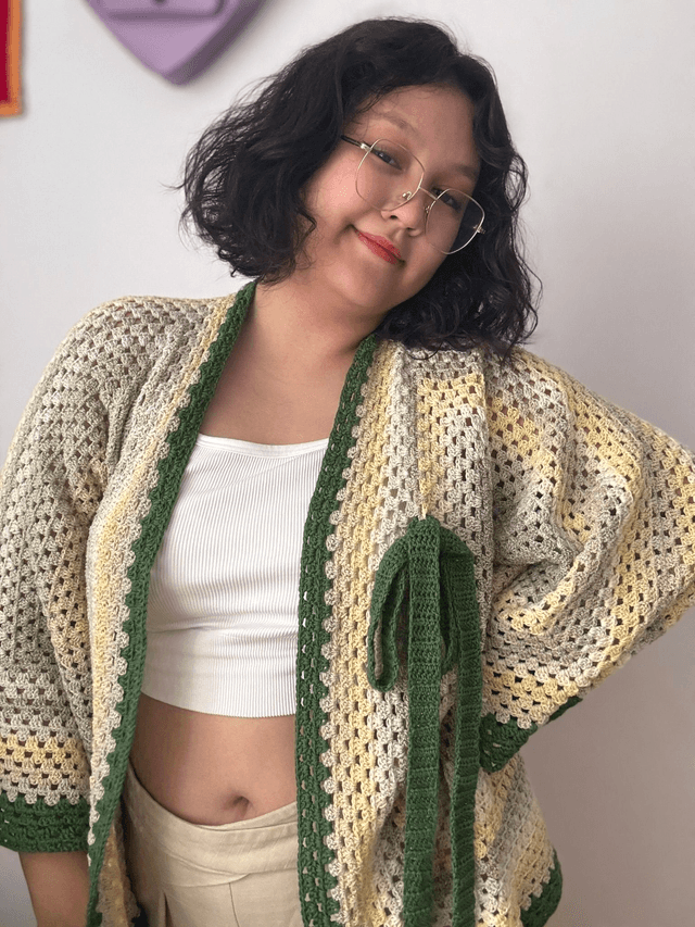 Kimono "Inspiration Bambou" – Pièce Unique - Taille unique