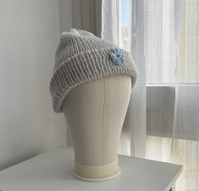 Bonnet d'hiver brodé