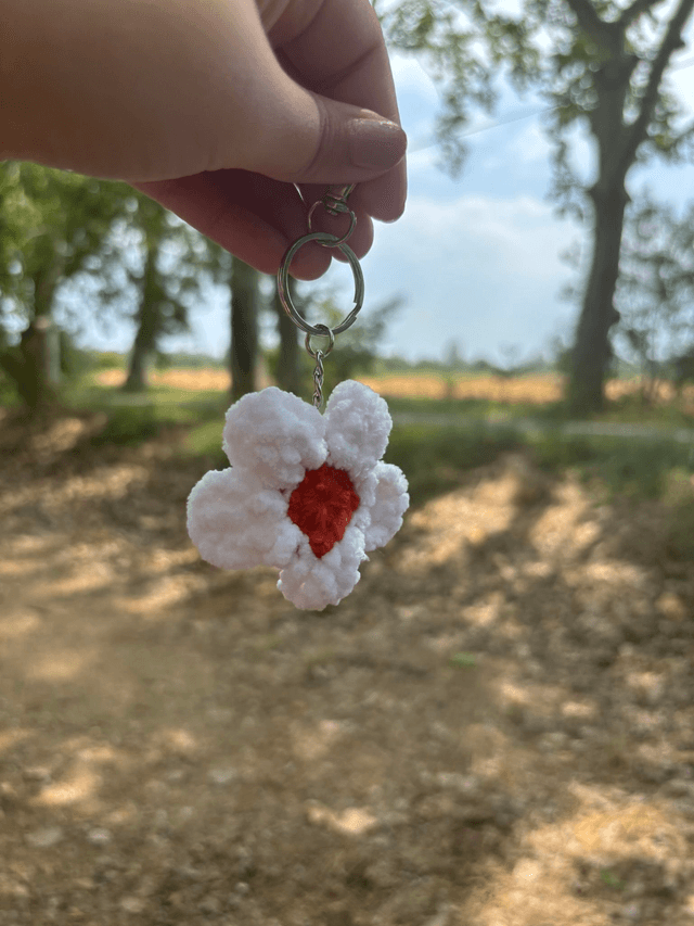 Porte-Clé - Fleur douce