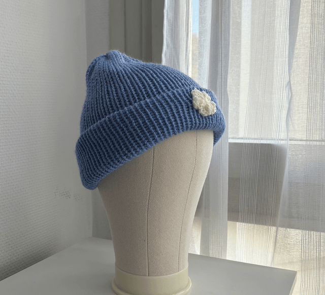 Bonnet d'hiver brodé