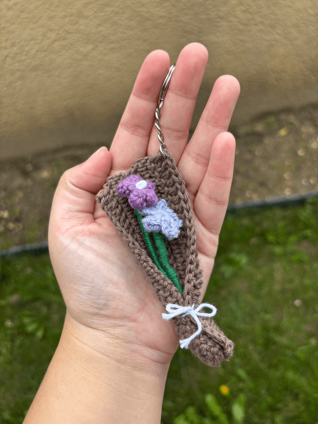 Porte-Clé - Bouquet de fleurs