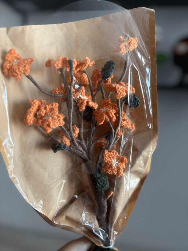Bouquet - Cerisier orange