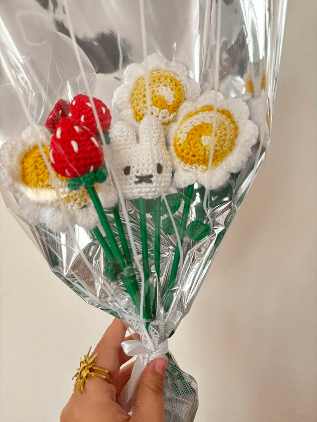 Bouquet Miffy et fraises 🍓 