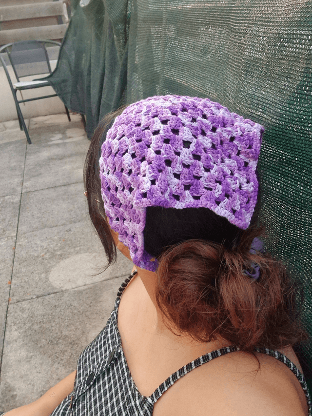 Bandana violet