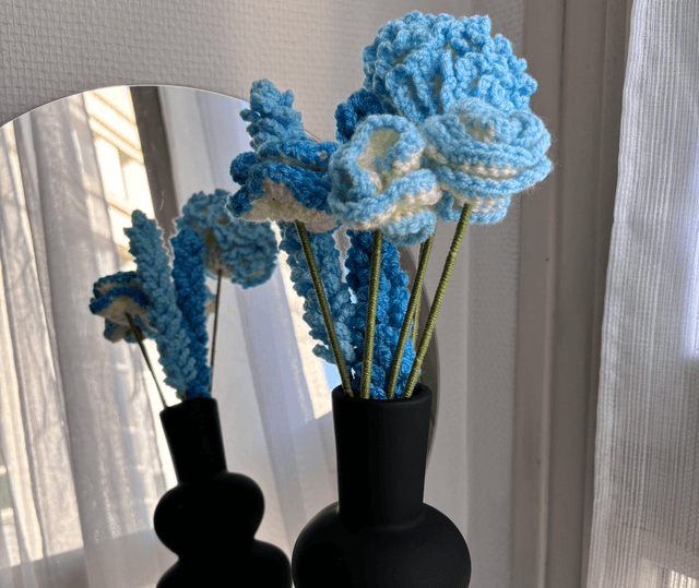 Bouquet Ondine - Fleurs bleus