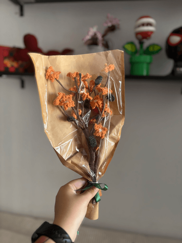 Bouquet - Cerisier orange