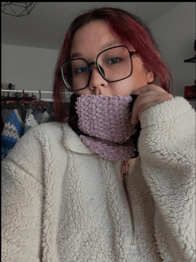 Cache-cou - Kuromi - Taille grand