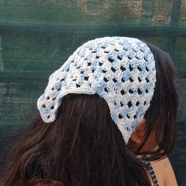 Bandana bleu